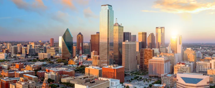 Dallas, TX landscape